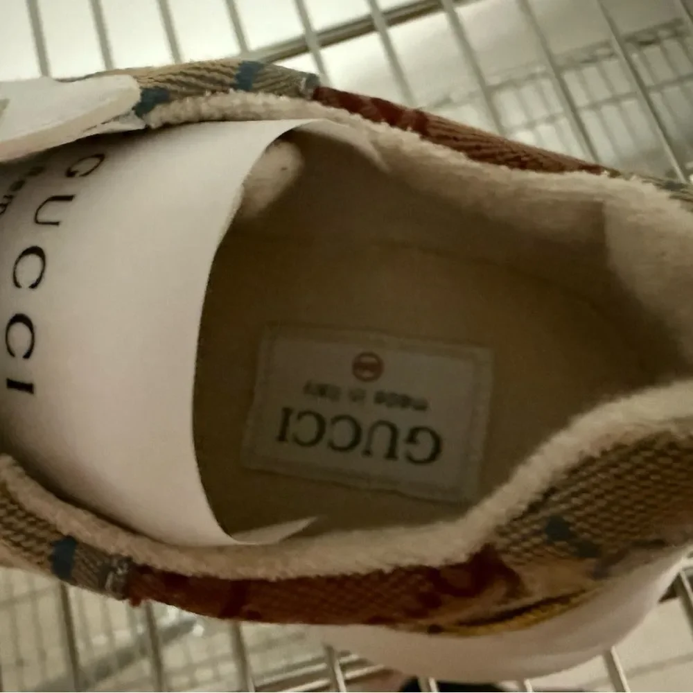 Gucci Women's Multicolor Sneakers brand new with box and dustbag us 4.5 - Picture 4 of 5